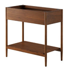 Modway - Zaire 36" Armoire de toilette de salle de bain (lavabo non inclus) - Noyer-Bassin d’évier et installations non inclus