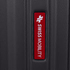 Swiss Mobility - Valise de cabine à coque rigide 21.50 po de la collection LYS - Noir-7