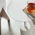 Modway - Lyric Manche Table d’appoint - Blanc blanc-Table d’accent polyvalente