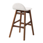 Modway - Juno Tabouret de bar - Tissu ivoire - Ensemble de 2-Assemblée requise
