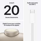 Apple - AirPods Max 2 (USB-C) - Lumière stellaire-Audio Sans Perte Via USB-C: Préservez chaque détail de l’enregistrement original quand vous branchez vos AirPods Max 2 à votre appareil via USB-C