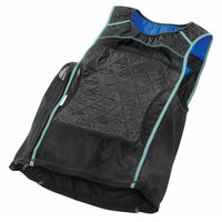 Débardeur TechNiche HyperKewl Refroidissement Evaporatif KewlShirt - Noir et Sarcelle - XL-XL