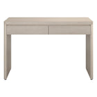 Hudson&Canal - Bureau Ashcroft 48'' - Aulne blanc-Fabriqué à partir de matériaux MDF robustes dans une finition blanche en aulne fabriquée à la main