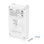 ShoppingAll - Huntkey multiprise murale avec parasurtenseur, 6 prises et 3 ports USB-7