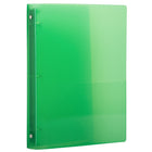 JAM PaperMD – Cartable à 3 anneaux Designders, 3/4 po, vert, 4/paquet-Paquet de 4