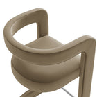 Modway - Winslow Performance Velvet Tabouret de bar - Taupe-8