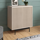 Hudson&Canal - Meuble d'appoint Whitman 28 po de largeur - Blanc aulne-Fabriqué à partir de matériaux MDF robustes dans une finition blanche aulne