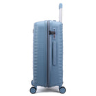 TUCCI - Bagage à main rigide Lussore 20 po - Bleu-Intérieur Deluxe – Doublure organisée et de haute qualité. Un intérieur de luxe, entièrement doublé, avec plusieurs compartiments pour garder vos affaires bien rangées