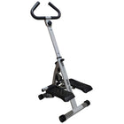 Soozier - Machine D’Exercice Stepper - Stepper Avec Guidon - Noir-Fonctions 2-en-1, à la fois mini stepper et twister  