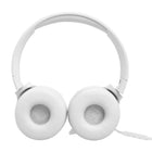 JBL - Tune 520C USB-C Casque filaire Hi-Res - Blanc-Télécommande à 3 touches avec microphone