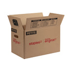 Staples - Boîte De Déménagement - Petite - 18 po L x 11 po l x 12 po H-La boîte en carton ondulé Kraft offre une protection solide et fiable à vos besoin de déménagement