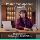 Logitech - Mobi Fold, souris de voyage ultraportable, petite et légère - Graphite-Boutons personnalisables : personnalisez 2 boutons ainsi que la vitesse de défilement et celle du pointeur avec l’application Logi Options+ pour gagner encore en productivité et optimiser votre travail en déplacement