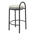 Zuo - Sisal Tabouret de comptoir - Beige Tweed - Ensemble de 2-7