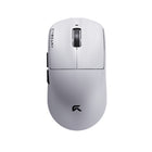 Cybeart - Xeus Souris de jeu sans fil à trois modes, ultra-légère - Blanc-Véritable 8000 Hz (8 kHz) — filaire et sans fil — avec une latence de 0,125 ms, pour une réponse instantanée de niveau pro et un suivi irréprochable