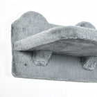 PawHut - Étagère murale pour chat avec hamac, poteau à griffer, marches, plateformes-Couleur : Gris, Beige 