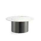 Manhattan Comfort - Ensemble de 2 tables basses et d’appoint Alondra, style moderne et glamour, noir-Assemblage à domicile requis Tout le matériel inclus
