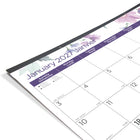 Blueline - 2027 Calendrier sous-main mensuel Passion - 22 po x 17 po - bilingue-Un mois par feuille, un bloc par jour