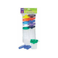 Dixon - Gobelets Creativity Street No-Spill Paint - Couleurs variées - Paquet de 10-Creativity Street No-Spill Paint