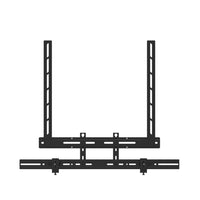 Kanto - Support universel pour barre sonore - Montage murale et au tél - Noir-La largeur des modèles VESA compatibles varie entre 100 à 600 mm