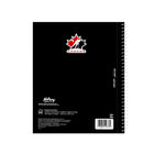 Hilroy - Cahier Hockey Canada à une feuille – 10 ½ po H x 8 ⅝ po l – Blanc-Feuilles lignées format collège
