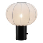 Zuo - Wisteria Lampe de table - Blanc-Un port de recharge USB-A à la base