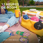 Ultimate Ears - MINIROLL Enceinte Bluetooth ultra-portable et étanche - Rose-Les pièces en plastique de la mini enceinte MINIROLL contiennent au minimum 40 % de plastique recyclé post-consommation en poids