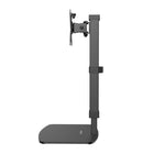 Kanto - Support de bureau universel pour moniteur - Hauteur réglable - Rotation à 360 degrés - Noir-Soutient les moniteurs pesant jusqu'à 17,6 lb