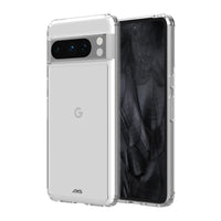 AXS - ULTRA CLEAR Étui testé contre les chutes pour Google Pixel 8 Pro - Transparent-Protection anti-UV pour afficher clairement le design original de votre cellulaire