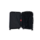 Swiss Traveller - Steelara Hardshell 3 pièces ensemble de bagages - jantes tournantes à 360 degrés - titane argenté-8