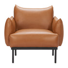 Zuo - Sekil Fauteuil d’appoint - Brun-Confort moelleux et matériaux durables