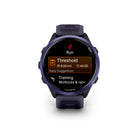 Garmin - Forerunner 570 - 47 mm, aluminium indigo avec bracelet translucide violet impérial/indigo-STATUT D'ENTRAÎNEMENT - À l'aide d'indicateurs tels que le statut HRV, l'historique des exercices récents et le VO2 max, obtenez un aperçu de l'efficacité de l'entraînement avec le statut d'entraînement - et sachez si vous vous entraînez de manière productive, au maximum ou tendu.