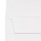 JAM Paper - Enveloppes d'invitation Strathmore A7 - 5,25 po x 7,25 po - Vélin blanc brillant - paquet de 50 (STTW711I)-Nos enveloppes sont fabriquées à partir de papier de 32 lb et disposent d'une fermeture en gomme à rabat droit avec une finition tissée.