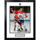 Guy Lafleur photo with Alumni Coin - Impression encadree - 27" x 35"-Qualité supérieure - print framed