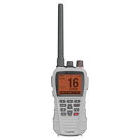 Cobra - Radio VHF portable marine Bluebound 650 - Blanche/Orange-Puissance sélectionnable de 1/3/6 watts pour une plus grande portée et une optimisation de la puissance