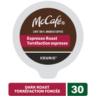 Capsules K-Cup de café Espresso de qualité supérieure McCafé - torréfaction foncée - paquet de 30-Compatibilité : Ce produit contient des capsules k-cup authentiques, conçues pour garantir la qualité et la compatibilité avec toutes les cafetières Keurig