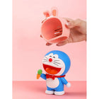 Rock - Haut-parleur Bluetooth Doraemon Singing Rabbit, bleu/blanc-Design avec capuchon de lapin amovible offrant deux styles d’affichage