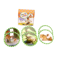 MOJO - Jeu de mémoire Maman et moi, cherche et jette un œil-Les enfants s'intéresseront certainement à la vie animale lorsqu'ils regarderont et joueront à ce jeu d'association de mémoire.