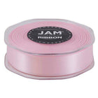 JAM Paper - Ruban de satin double face - 7/8" de large x 25 m - Rose bébé-Notre ruban décoratif est fabriqué à partir de satin double face de la plus haute qualité, avec une finition lisse !