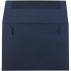 JAM Paper - Enveloppes d'invitation A1 4 barres - 3,625 x 5,125 - bleu marine - 1000/paquet-Parfait pour le courrier personnel, les envois professionnels, les cartes de voeux, les annonces et bien plus encore !