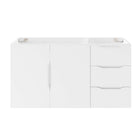 Modway - Vitality 36" Armoire de toilette de salle de bain (lavabo non inclus) - Blanc-Vanité de salle de bain moderne
