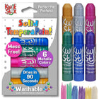 Kwik Stix - TPG613-6 Bâtons de peinture à la tempera solide - couleurs métalliques - 6 par paquet - 6 paquets-Apparence et sensation de peinture