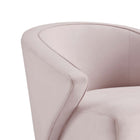 Modway - Odyssey Performance Velvet Fauteuil - Rose-Assemblée requise