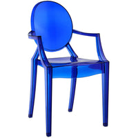 Modway - Casper Restauration Fauteuil - Bleu-Pour un usage intérieur/extérieur