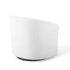 Modway - Prospect Performance Velvet Fauteuil pivotant - Blanc-Aucune assemblée requise