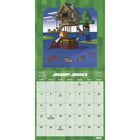 DateWorks - 2026 Mini Calendrier Mural 16 Mois - 7 po x 7 po - Minecraft - Bilingue -Septembre 2025 - Décembre 2026
