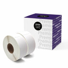 Premium Tape - Compatible avec Dymo 30252 Étiquettes d'adresse - Noir sur Blanc - 1-1/8" x 3-1/2" - 2 rouleaux - 700 étiquettes (350 étiquettes/rouleau)-Couleur: Noir / Blanc