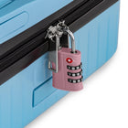 Bugatti - Ensemble de Serrures à Combinaison TSA 2 Pièces - ABS Durable - Rose-Conçu pour un Voyage en Toute Simplicité