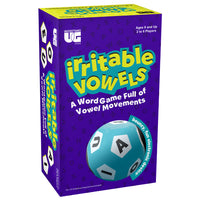 University Games - Jeu des voyelles irritables-Un jeu de mots rebondissant pour 2 à 6 joueurs à partir de 8 ans