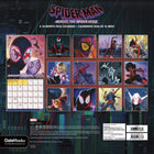 DateWorks - 2026 Calendrier Mural 16 Mois - 12 po x 12 po - Spiderman - Bilingue -13 images de haute qualité imprimées sur du papier Premium