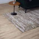 Modway - Darja Moderne rustique vieilli Tapis de comédie 8 pi l x 10 pi L - Beige clair et foncé-Protéger les planchers de la circulation ou des meubles